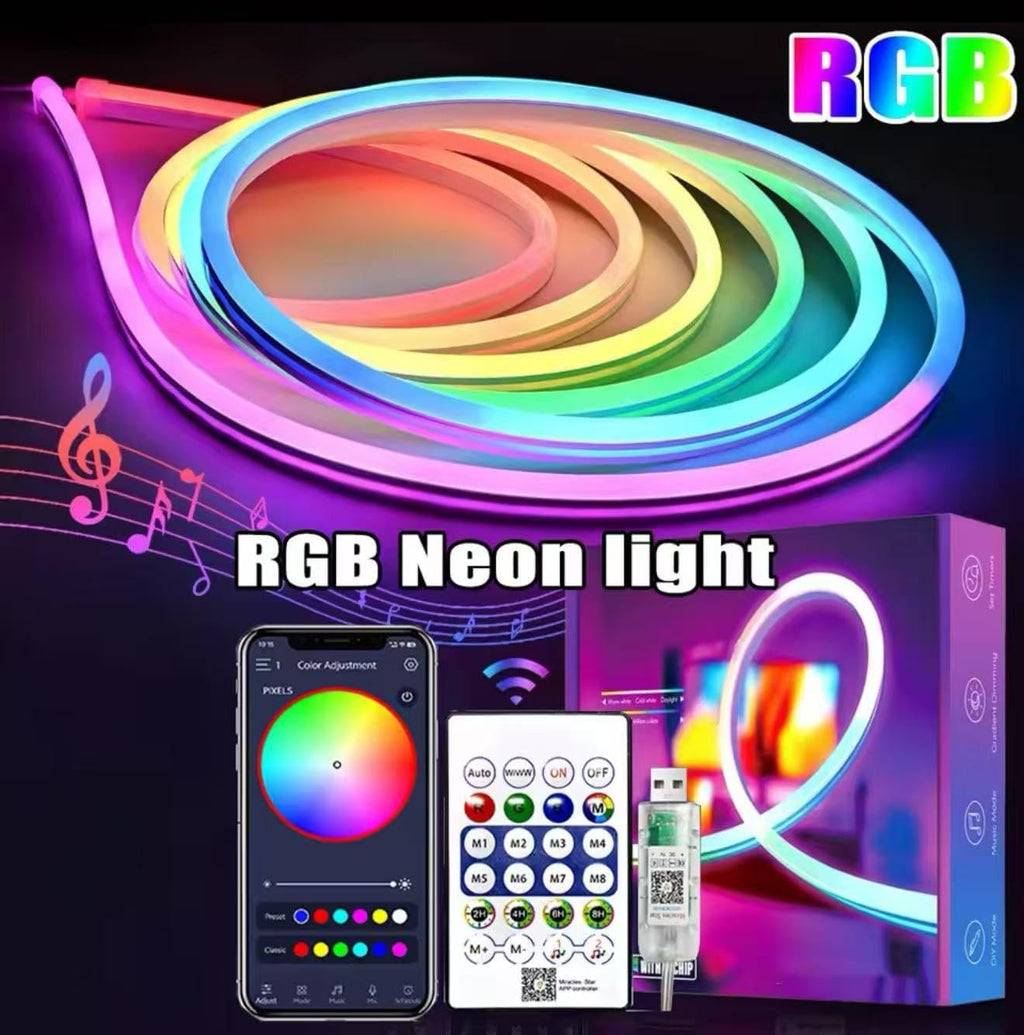 شريط نيون LED التفاعلي