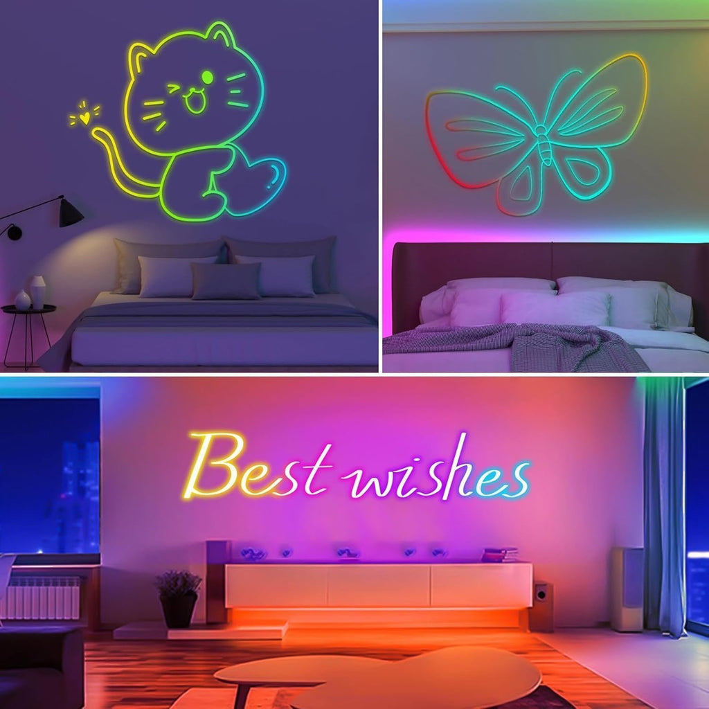 شريط نيون LED التفاعلي